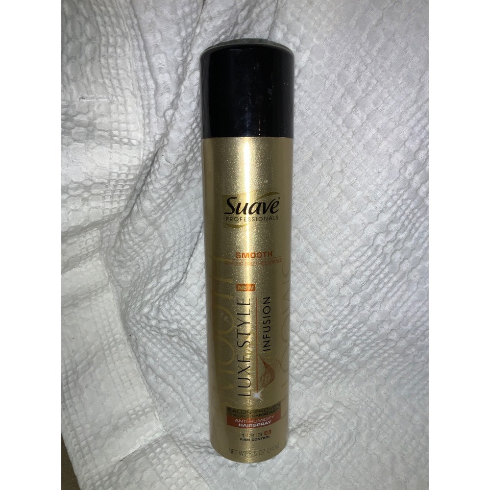 Suave‎ Professionals Luxe Style Infusion Smooth Anti Humidity Hairspray 5.0 Oz